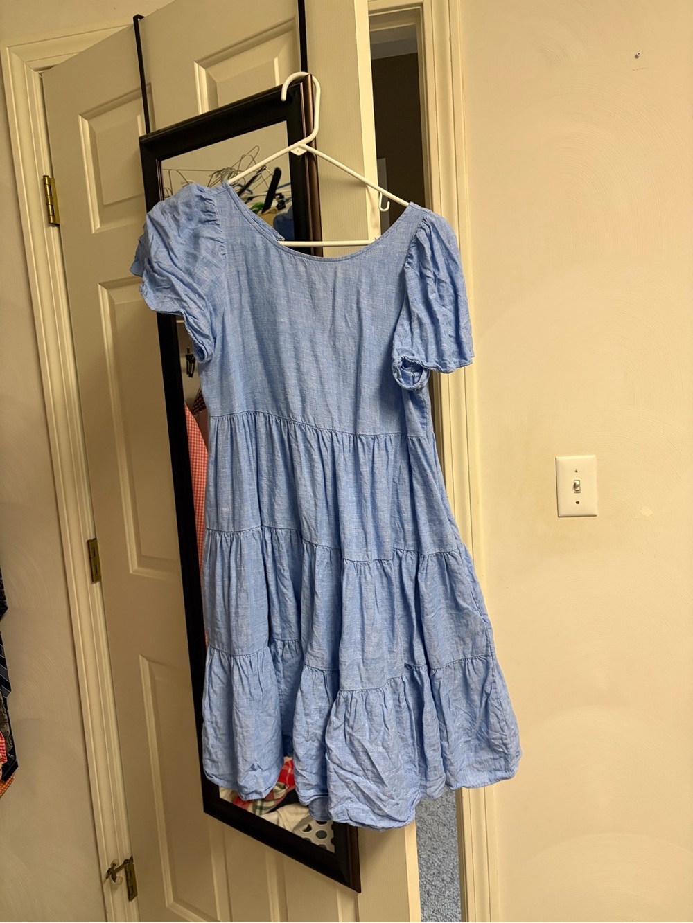 Lilly Pulitzer chambray linen dress